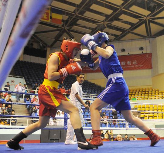 韩国拳击选手力克对手，成功晋级四强